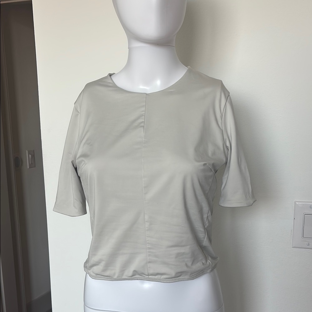 Elegant Gray Women's Top
